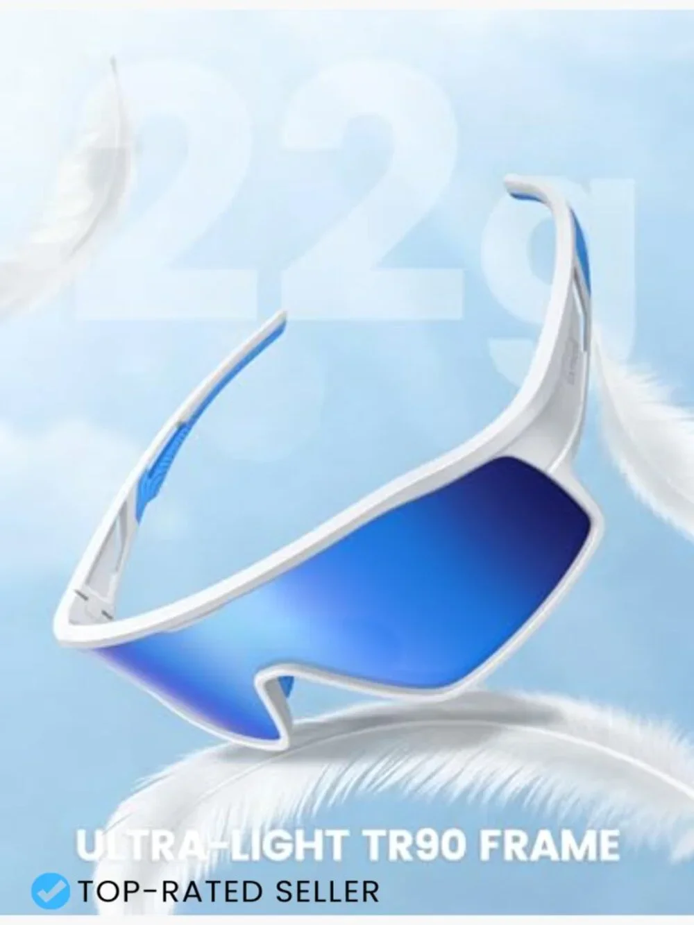 Kids Baseball Sunglasses UV400 Protection Cycling Sports Glasses Wrap Around